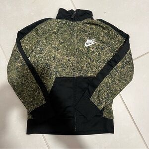 Nike Green and Black Jacket